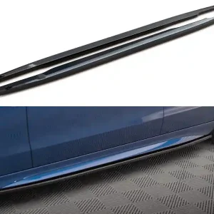 Mercedes třída C W206 AMG-Line, difuzory pod boční prahy, Maxton Design Must-Have