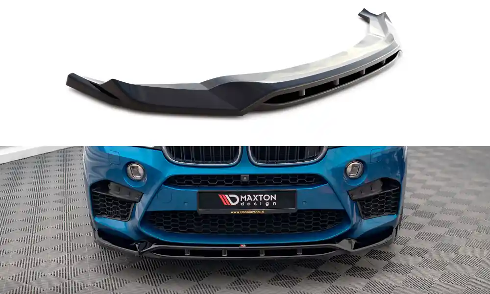 BMW X5M F15, spoiler pod přední nárazník ver.3, Maxton Design Poslední Šance