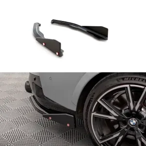 BMW řada 2 G42 M240i - M-Pack, boční difuzory pod zadní nárazník s křidélky ver.2, Maxton Design Tovární Cena