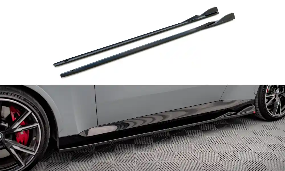 BMW řada 2 G42 M240i, difuzory pod boční prahy, Maxton Design Víkendová Akce