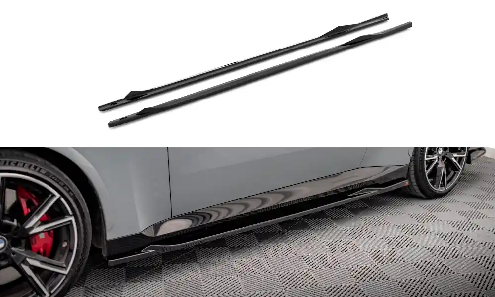 Pouze Dnes BMW řada 2 G42 M240i, difuzory pod boční prahy ver. 2, Maxton Design