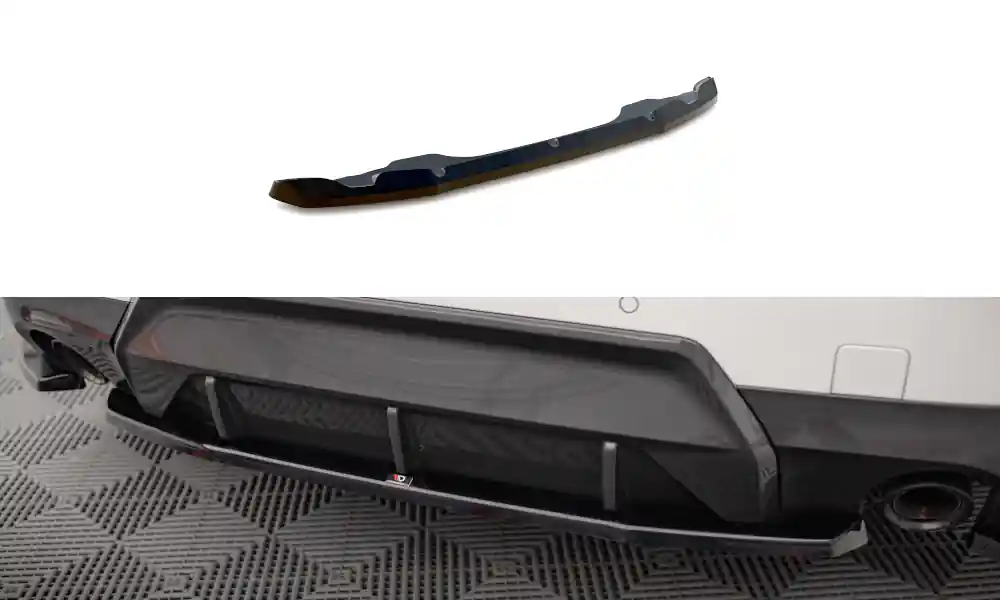 Výprodej BMW řada 2 G42 M-Pack, středový spoiler pod zadní nárazník, Maxton Design