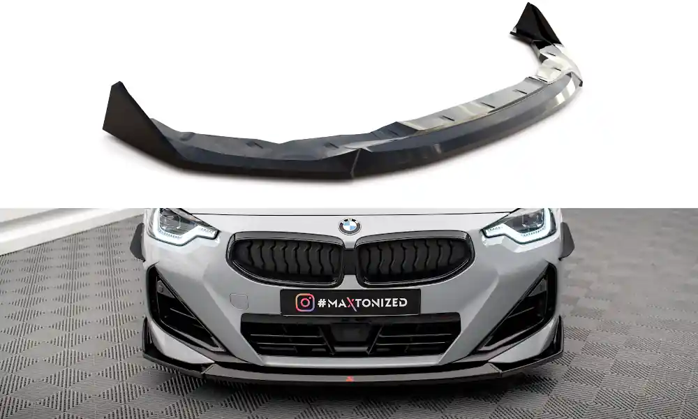 BMW řada 2 G42 M240i, spoiler pod přední nárazník ver.3, Maxton Design Značkový