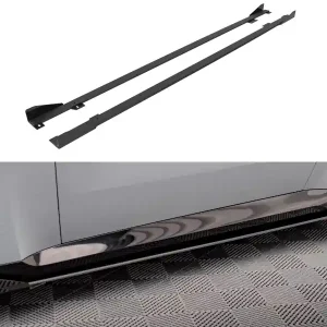 Časově Omezené BMW řada 2 G42 M-Pack, M240i, "Street Pro" difuzory pod boční prahy s křidélky, Maxton Design