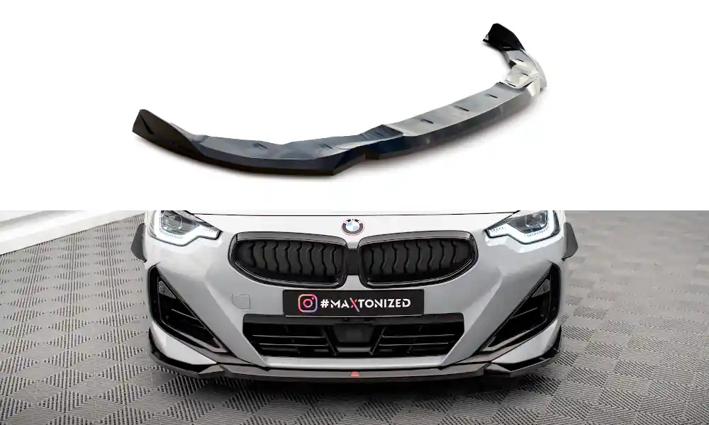 Zlevněný BMW řada 2 G42 M240i, spoiler pod přední nárazník, Maxton Design