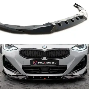 Dokud Zásoby Vydrží BMW řada 2 G42 M240i, spoiler pod přední nárazník ver.2, Maxton Design