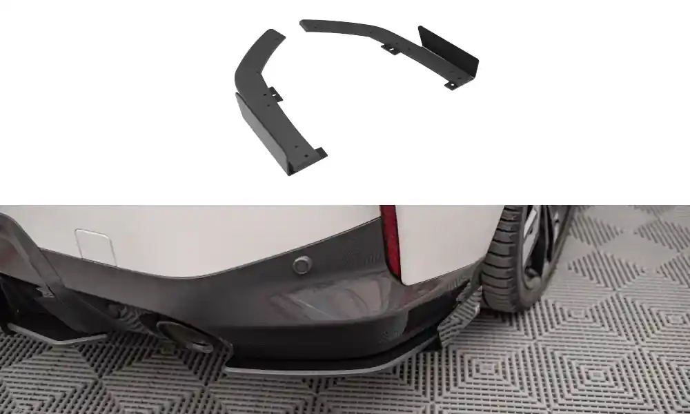 BMW řada 2 G42 M-Pack, ‘‘Street Pro" boční difuzory pod zadní nárazník s křidélky, Maxton Design Časově Omezené