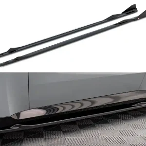 Rychlé Dodání BMW řada 2 G42 M240i - G42 M-Pack, difuzory pod boční prahy s křidélky ver.2, Maxton Design