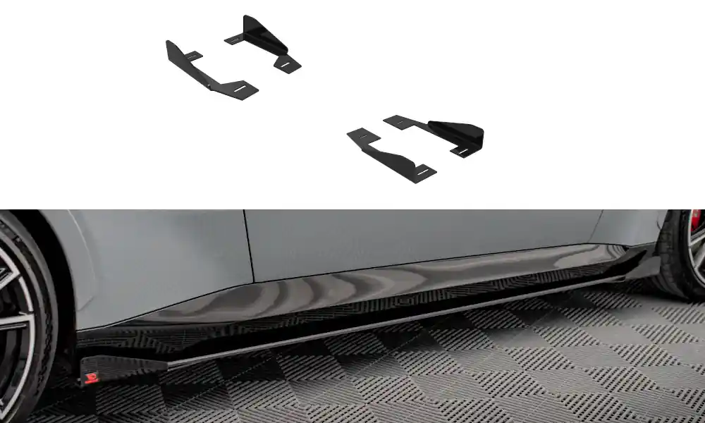 BMW řada 2 G42 M240i - G42 M-Pack, křidélka bočních difuzorů, Maxton Design Nejlepší Volba