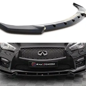 Infiniti Q50 S Mk1, spoiler pod přední nárazník ver.2, Maxton Design Nová Kolekce