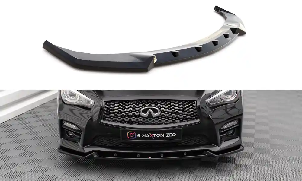 Infiniti Q50 S Mk1, spoiler pod přední nárazník ver.2, Maxton Design Nová Kolekce