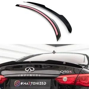 Akční Nabídka Infiniti Q50 S Mk1, prodloužení spoileru, Maxton Design