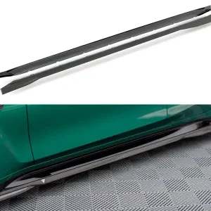 Kup Teď BMW řada M3 G80, karbonové difuzory pod boční prahy, Maxton Design