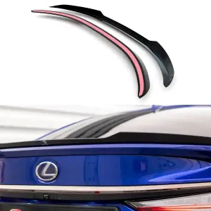 Lexus ES F Sport Mk7, prodloužení spoileru, Maxton Design Značkový