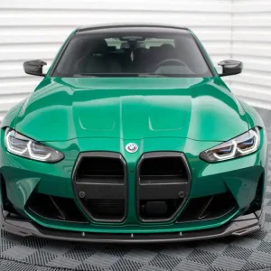 BMW řada M3 G80, karbonový spoiler pod přední nárazník ver.2, Maxton Design Must-Have