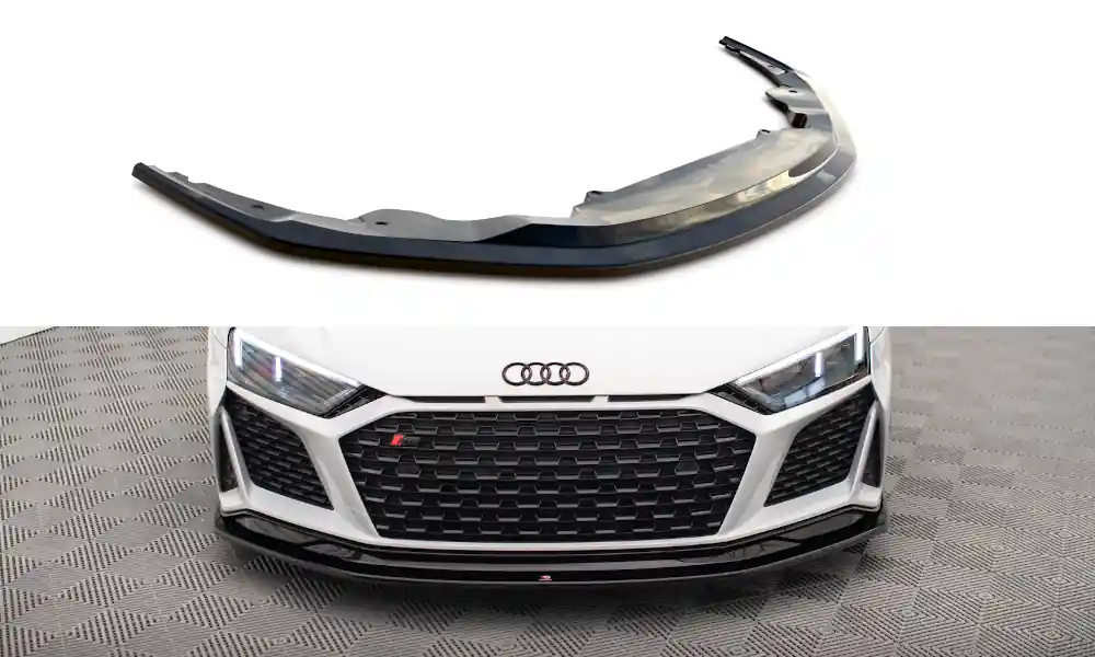 Audi R8 Mk2 Facelift, spoiler pod přední nárazník ver.2, Maxton Design Nejlepší Cena