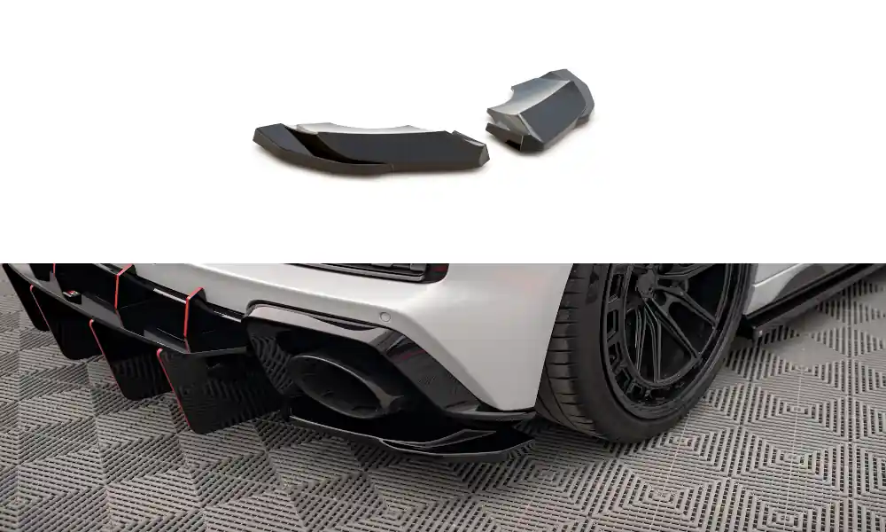 Audi R8 Mk2 Facelift, boční difuzory pod zadní nárazník, Maxton Design Nízká Cena