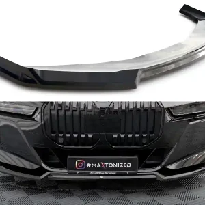 BMW řada 7 G70 M760E - M-Pack, spoiler pod přední nárazník ver. 3, Maxton Design Značkový