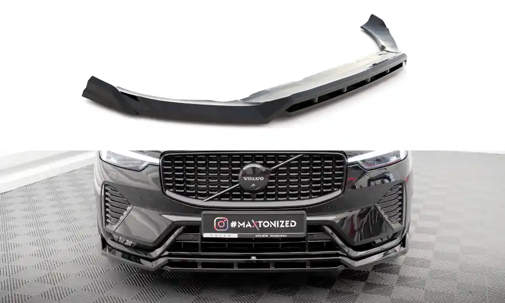 Nejprodávanější Volvo XC60 Mk2 Facelift R-Design, spoiler pod přední nárazník, Maxton Design
