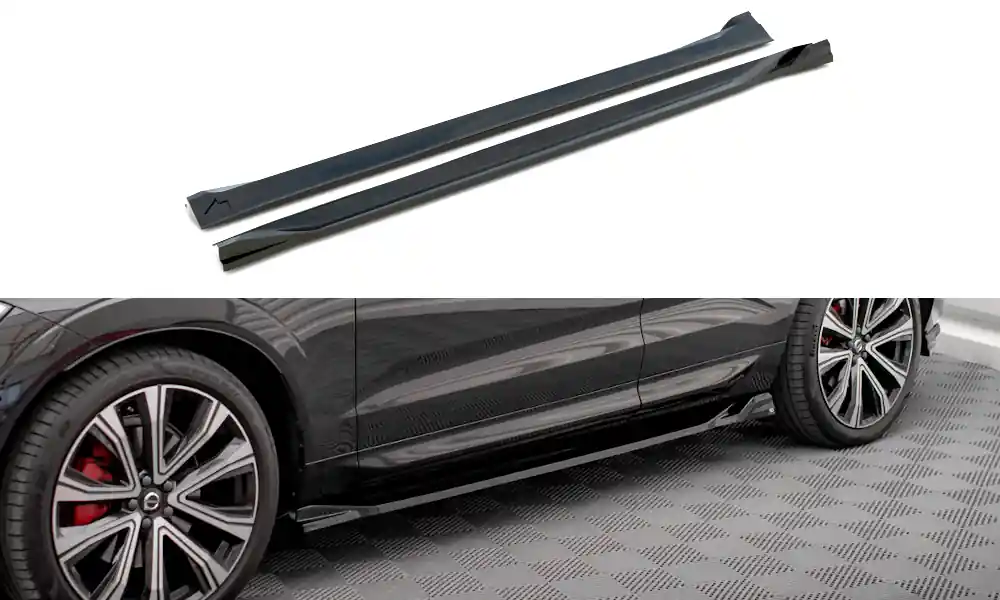 Nejlepší Volba Volvo XC60 Mk2 Facelift R-Design, difuzory pod boční prahy, Maxton Design