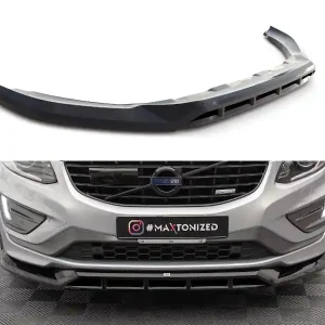 Volvo XC60 Mk1 Facelift R-Design, spoiler pod přední nárazník, Maxton Design Originální