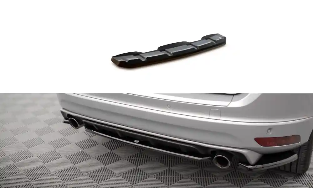 Novinka Volvo XC60 Mk1 Facelift R-Design, středový spoiler pod zadní, Maxton Design