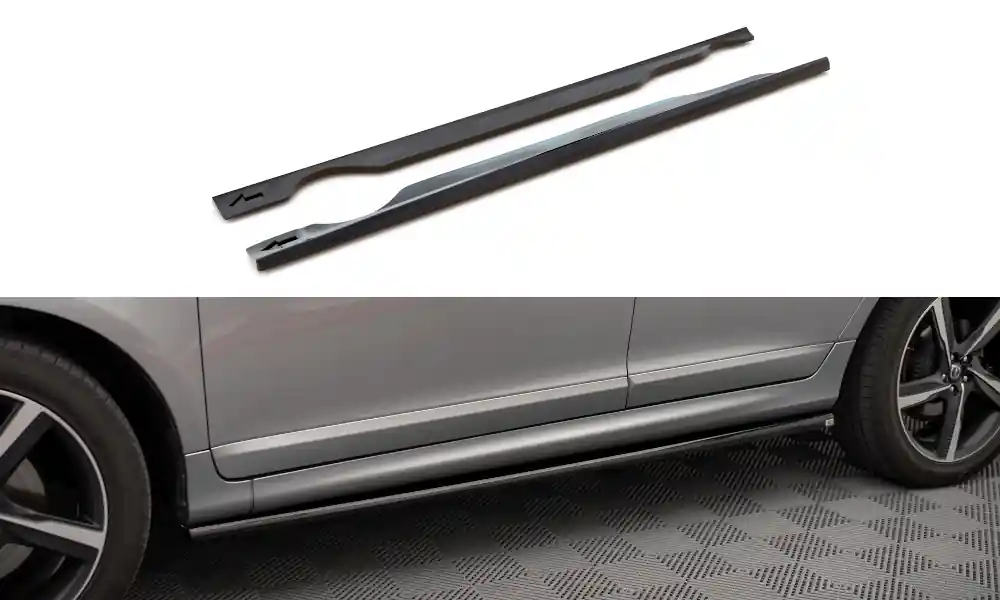 Kup Teď Volvo XC60 Mk1 Facelift R-Design, difuzory pod boční prahy, Maxton Design