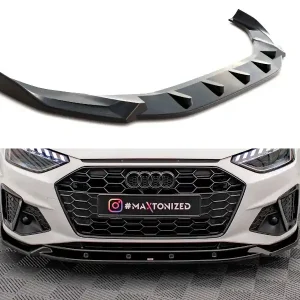 Audi A4 B9 FL S-Line, spoiler pod přední nárazník, Maxton Design Levný