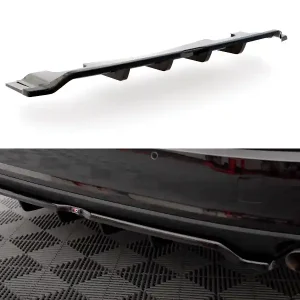 Odeslání Ihned Volvo V90 Mk2 R-Design, středový spoiler pod zadní nárazník s žebrováním v.2, Maxton Design
