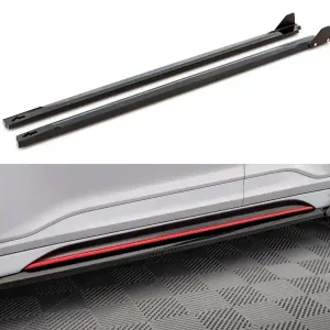 Nakupujte Hned Hyundai Kona N Mk1, difuzory pod boční prahy s křidélky ver.1, Maxton Design