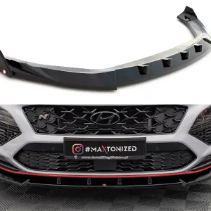 Hyundai Kona N Mk1, spoiler pod přední nárazník s křidélky ver.2, Maxton Design Novinka
