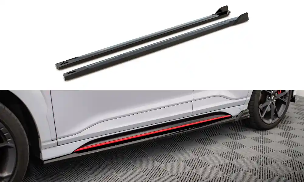 Speciální Cena Hyundai Kona N Mk1, difuzory pod boční prahy ver.2, Maxton Design