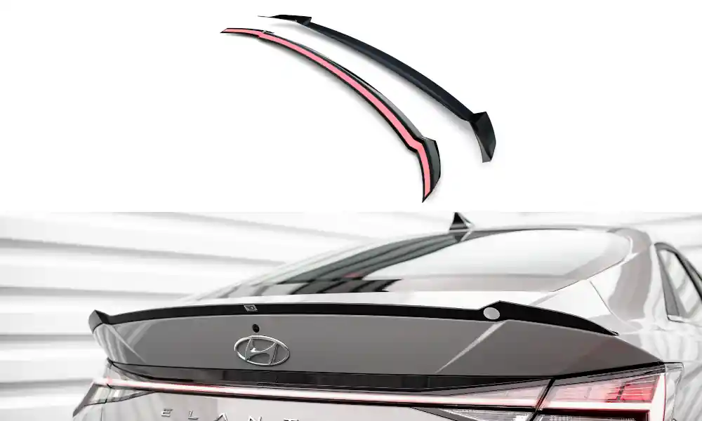 Levný Hyundai Elantra Mk7, prodloužení spoileru, Maxton Design