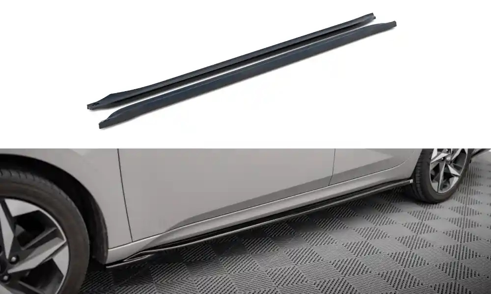 Hyundai Elantra Mk7, difuzory pod boční prahy, Maxton Design Dokud Zásoby Vydrží
