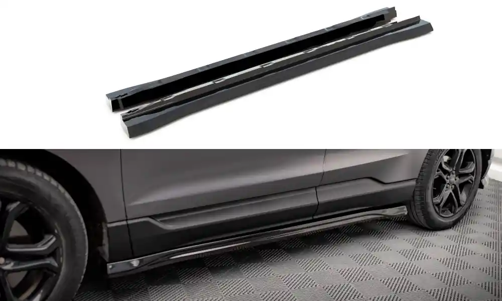 Levný Ford Edge Mk2 /Standard, difuzory pod boční prahy, Maxton Design