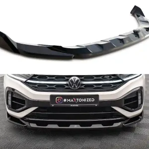 Volkswagen T-roc R Mk1 FL / T-Roc R-Line Mk1 FL, spoiler pod přední nárazník ver.2, Maxton Design Tovární Cena