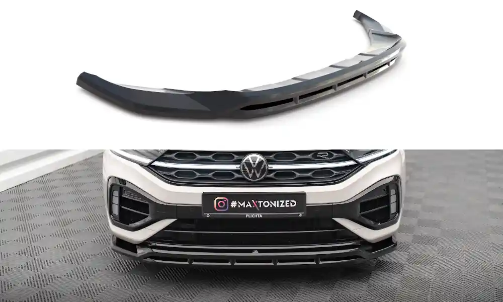 Volkswagen T-roc R Mk1 / T-Roc R-Line Mk1 Facelift, spoiler pod přední nárazník, Maxton Design Nová Kolekce