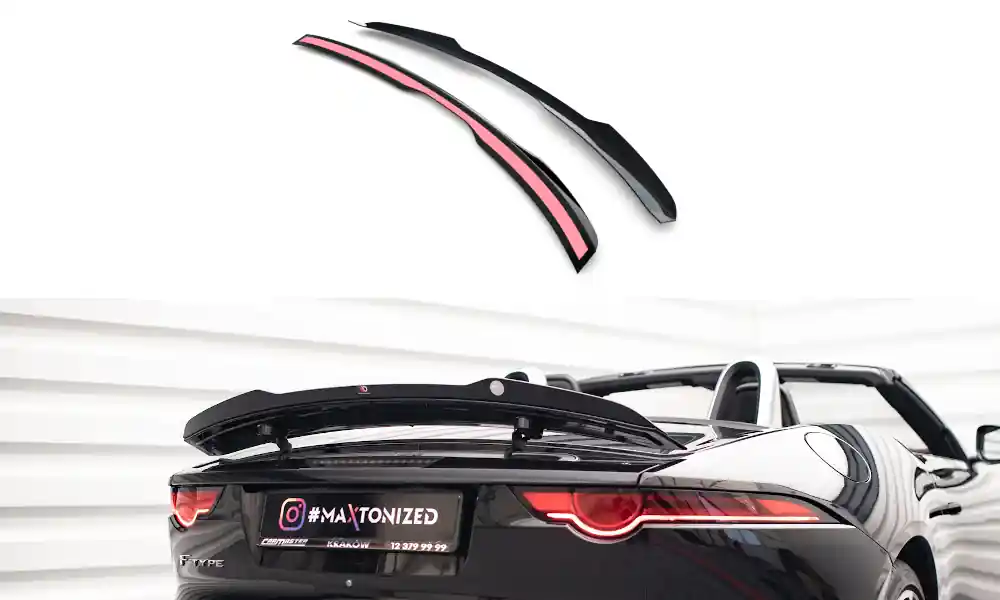 Výhodná Nabídka Jaguar F-type Mk1 Facelift, prodloužení spoileru, Maxton Design
