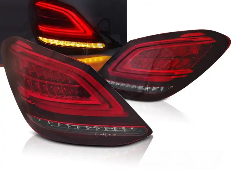 Objednat Nyní MERCEDES C-KLASS W205 14-18 - zadní LED světla červenobílá