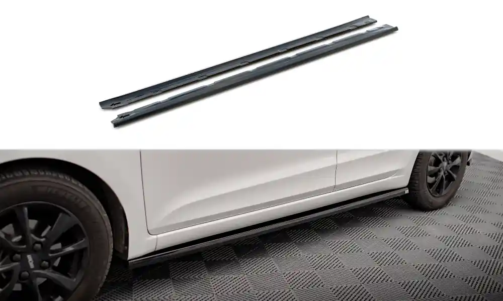 Zlevněný Hyundai i20 Mk2 Facelift, difuzory pod boční prahy, Maxton design