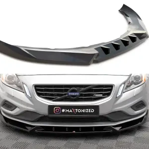 Sezónní Sleva Volvo S60 Mk2 R-Design, spoiler pod přední nárazník, Maxton design