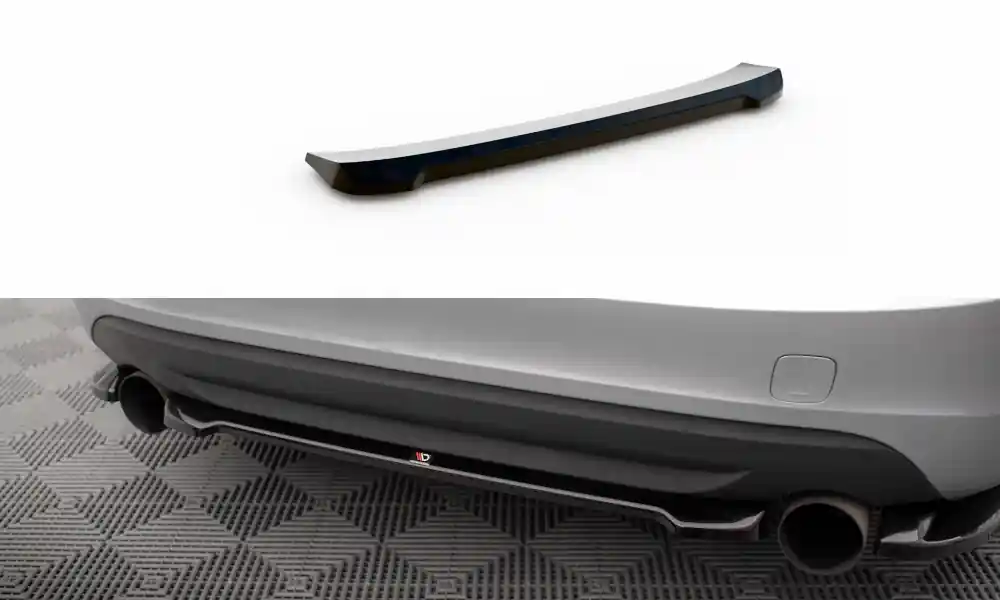 Ověřený Volvo S60 Mk2 R-Design, středový spoiler pod zadní nárazník, Maxton design
