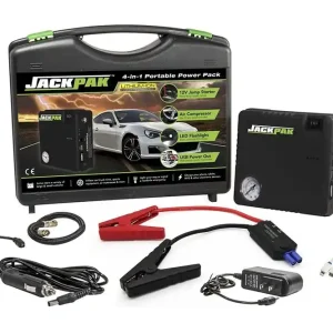 Nejlepší Volba QuickJack Startovací kufr JackPak 4-in-1 Portable Power Pack