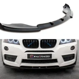 Nejlepší Volba BMW X3 F25 M-Pack, spoiler pod přední nárazník, Maxton Design