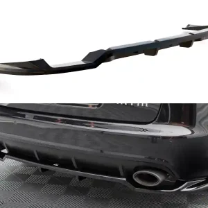 Audi RS6 C6, středový spoiler pod zadní nárazník s žebrováním, Maxton Design Cenový Hit