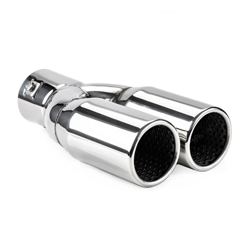 Expresní Doručení Laděná koncovka výfuku nerezová 2x63mm MT 004