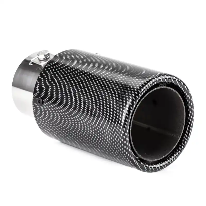 Novinka Laděná koncovka výfuku nerezová 1x76mm MT 016C