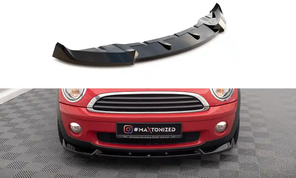 Levný Mini One R56, spoiler pod přední nárazník, Maxton design