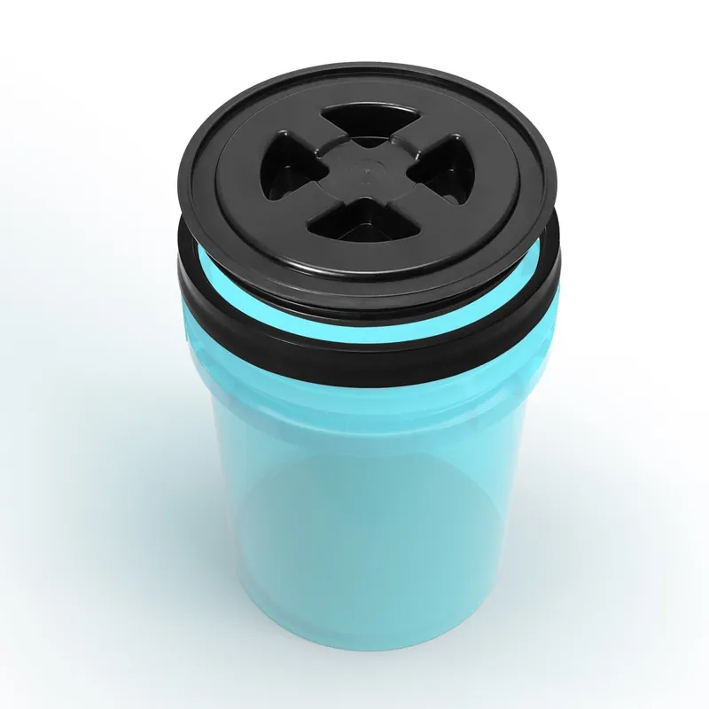 Vysoce Kvalitní Víko Carbon Collective Gamma Seal Bucket Lids - Black
