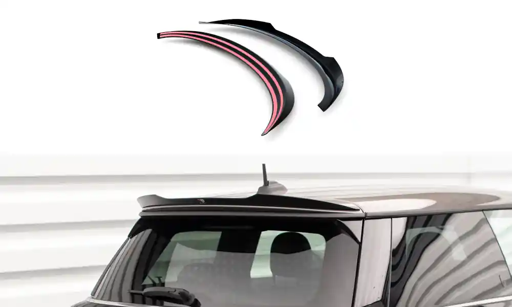 Mini Cooper F56 Facelift, prodloužení spoileru, Maxton Design Ihned K Objednání
